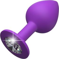 Fantasy for Her Little Gems Butt Plug, 3.25 Inch, Purple