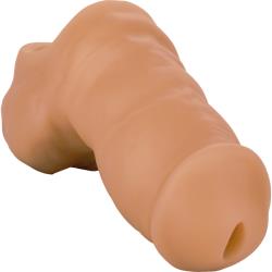 Packer Gear Ultra-Soft Silicone STP Packer, 3 Inch, Tan