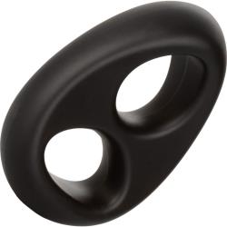 Ultra-Soft Dua Cock Ring, Black