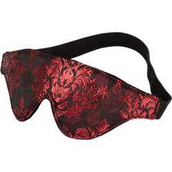 CalExotics Scandal Blackout Eyemask, One Size, Red/Black