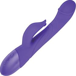 Devine Vibes Heat-Up G-Spot Teaser Vibrator, 9 Inch, Purple