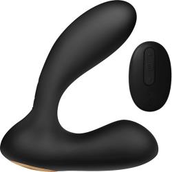 Svakom Vick Remote Controlled Dual Motor Prostate Massaging Vibrator, 4 Inch, Black