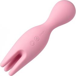 Svakom Nymph Soft Moving Finger Vibrator, 6.14 Inch, Pink