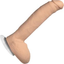 Signature Cocks Tommy Pistol UltraSkyn Cock with Removable Vac-U-Lock Suction Cup, 7.5 Inch, Flesh