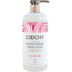 Coochy Oh So Smooth Shave Cream, 32 fl.oz (946 mL), Frosted Cake