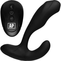 7X P-Bender Bendable Prostate Stimulator with Stroking Bead, 5 Inch, Black