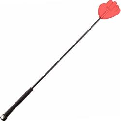 Rouge Garments Hand Riding Crop, 23.5 Inch, Red