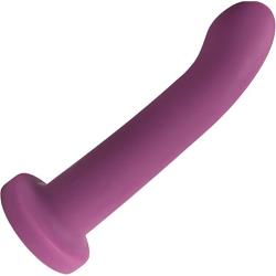 Gossiip Gee Spot Silicone Vibrator with Remote Control, 7.5 Inch, Violet
