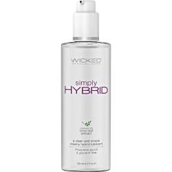 Wicked Simply Hybrid Lubricant with Olive Leaf Extract, 4 fl.oz (120 mL)