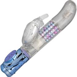 Naughty Bits Party in My Pants Jack Rabbit Vibrator, 10 Inch, Multi-Colored