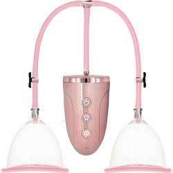 Pumped Automatic Rechargeable Breast Pump Set, Medium, Pink