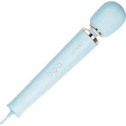 Le Wand Powerful Plug-In Vibrating Massager, 13 Inch, Sky Blue
