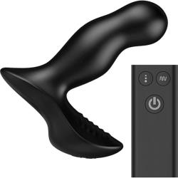 Nexus Beat Thumping Prostate Massager with Remote Control, 5.25 Inch, Black