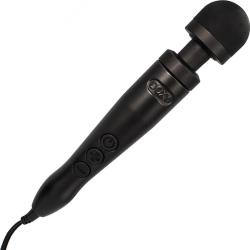 Doxy Die Cast Number 3 Wand Massager with Silicone Head, 11.25 Inch, Matte Black