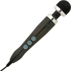 Doxy Die Cast Number 3 Wand Massager with Silicone Head, 11.25 Inch, Disco Black