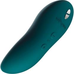 We-Vibe Touch X Silicone Vibrator, 4 Inch, Green Velvet