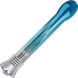 Nixie Waterproof 10 Function Bulb Vibe, 7 Inch, Blue Ombre Glow