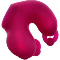 OxBalls Meatlocker Chastity Device, 4.75 Inch, Hot Pink Ice