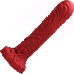 Tantus Groove Dildo, 7 Inch, True Blood Red
