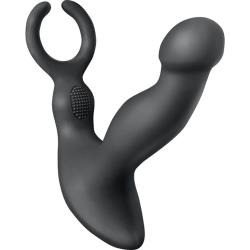 Anal-Ese Collection Scrotum and P-Spot Stimulator, 6.375 Inch, Black