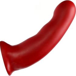 Tantus General Silicone Dildo, 7 Inch, True Blood Red