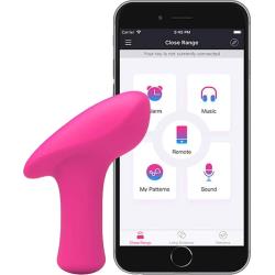 Lovense Ambi App Controlled Vibrator, 3.4 Inch, Pink