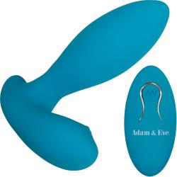 Adam and Eve G-Spot Thumper with Clit Motion Massager Rechargeable, Remote Control Teal