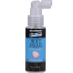 GoodHead Juicy Head Dry Mouth Spray, 2 fl.oz (59 mL), Cotton Candy