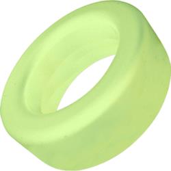 Rock Solid Glow Big O Ring Sila-Flex Cock Ring, Green