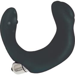 Butts Up Orgasmic P-Spot Vibrating Stimulator, 4 Inch, Black