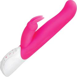 Rabbit Essentials G-Spot Rabbit Vibrator, 10 Inch, Hot Pink