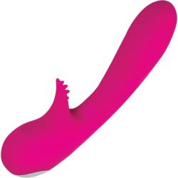 Exciter Deep Reach Rechargeable G-Spot Vibrator, 7 Inch, Pink