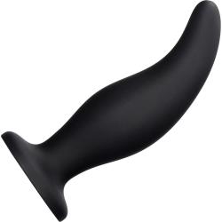 Ouch! Curve Butt Plug, 4.49 Inch, Black