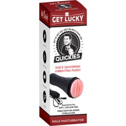 Get Lucky Quickies She`s Quivering Vibrating Pussy Masturbator