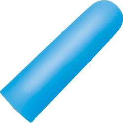 Exciter Super Charged Mini Silicone Vibrator, 3.5 Inch, Blue