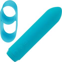 Je Joue Classic Bullet Vibrator with Finger Sleeve, 3.5 Inch, Teal