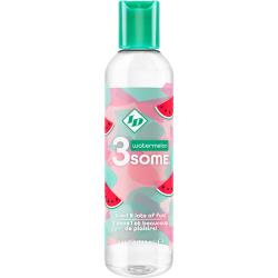 ID Lubes 3some Water-Based Lubricant, 4 fl.oz (118 mL), Watermelon