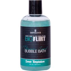 Big Flirt Pheromone Infused Bubble Bath, 8 fl.oz (237 mL), Sweet Temptation