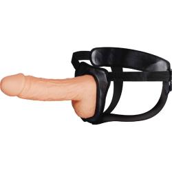 Erection Assistant Hollow Strap-On, 8.5 Inch, Vanilla