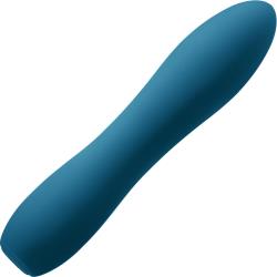 INYA Ruse Rechargeable Silicone Vibrator, 5.5 Inch, Teal