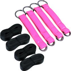 Electra Play Things Tie Down Straps, Pink