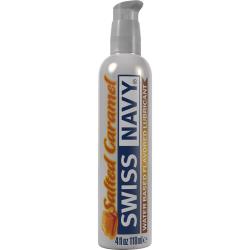 Swiss Navy Flavored Water Based Lubricant, 4 fl.oz (118 mL), Salted Caramel