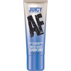 Juicy AF Water-Based Lubricant, 4 fl.oz (118 mL), Blue Raspberry