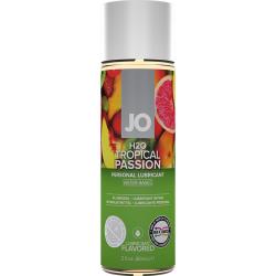 JO H2O Flavored Intimate Lubricant, 2 fl.oz (60 mL), Tropical Passion
