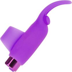 Powerbullet Teasing Tongue with Mini Rechargeable Bullet, Purple