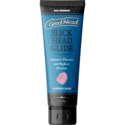GoodHead Slick Head Glide, 4 oz (113 g) Tube, Cotton Candy