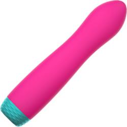 FemmeFunn Rora Liquid Silicone Rotating Bullet Vibrator, Pink