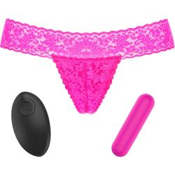 Love to Love Secret Panty 2 Remote Controlled Panty, Neon Pink