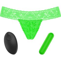 Love to Love Secret Panty 2 Remote Controlled Panty, Neon Green