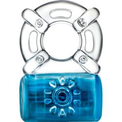 Play With Me Pleaser Rechargeable C-Ring, Blue